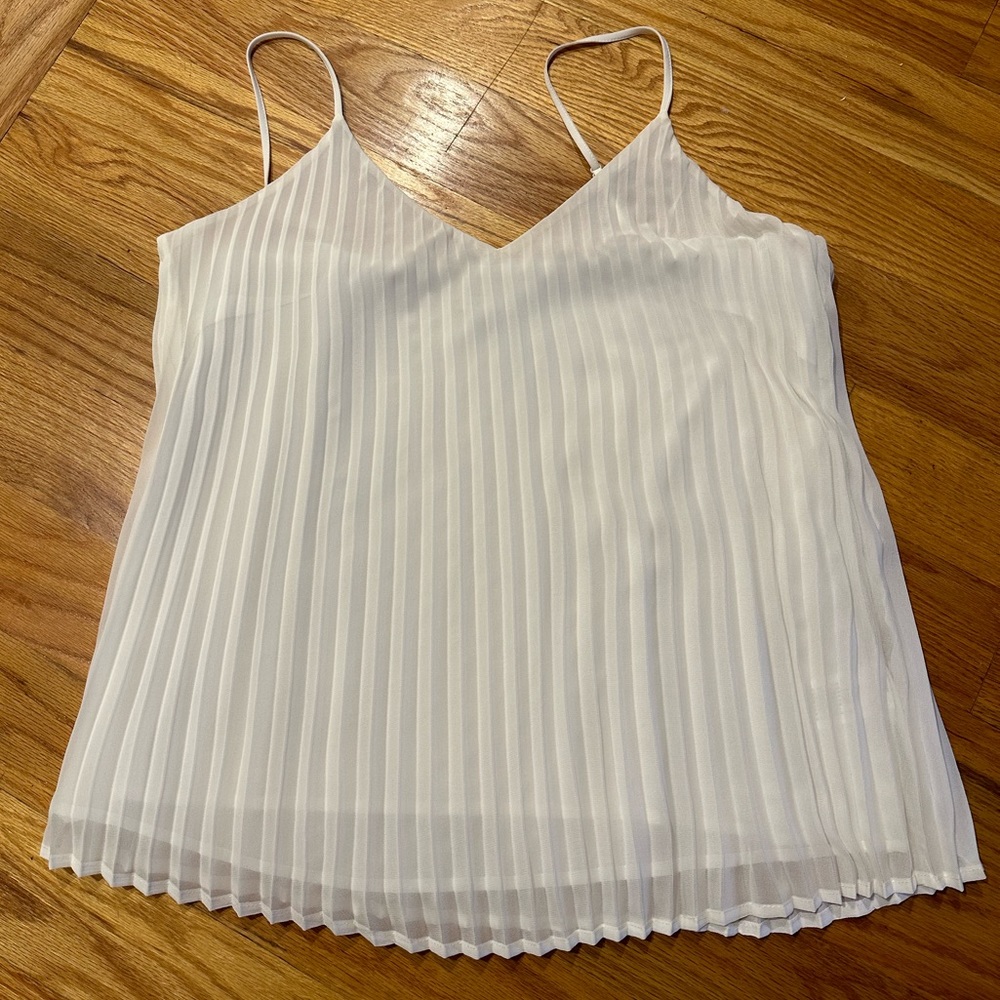 White tank top